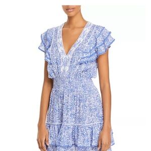 Poupette St. Barth Blue Mini Dress